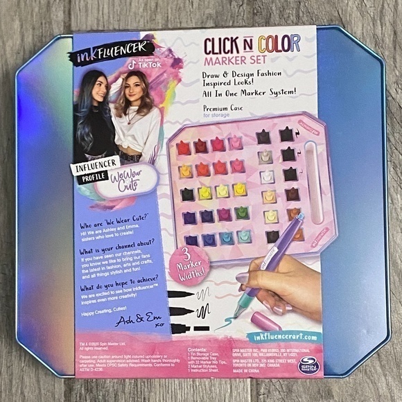 Click N Color Marker Set NWT - Picture 2 of 4